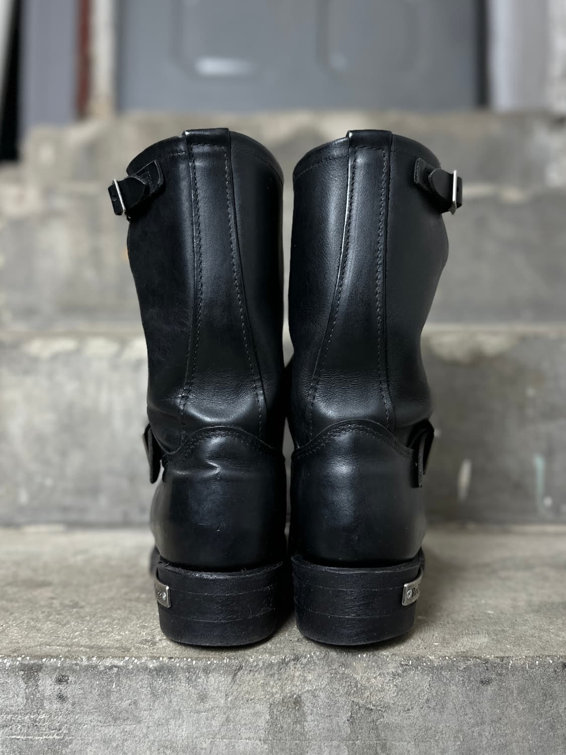 00's OG USA made 레드윙 968 엔지니어 부츠 상품이미지7