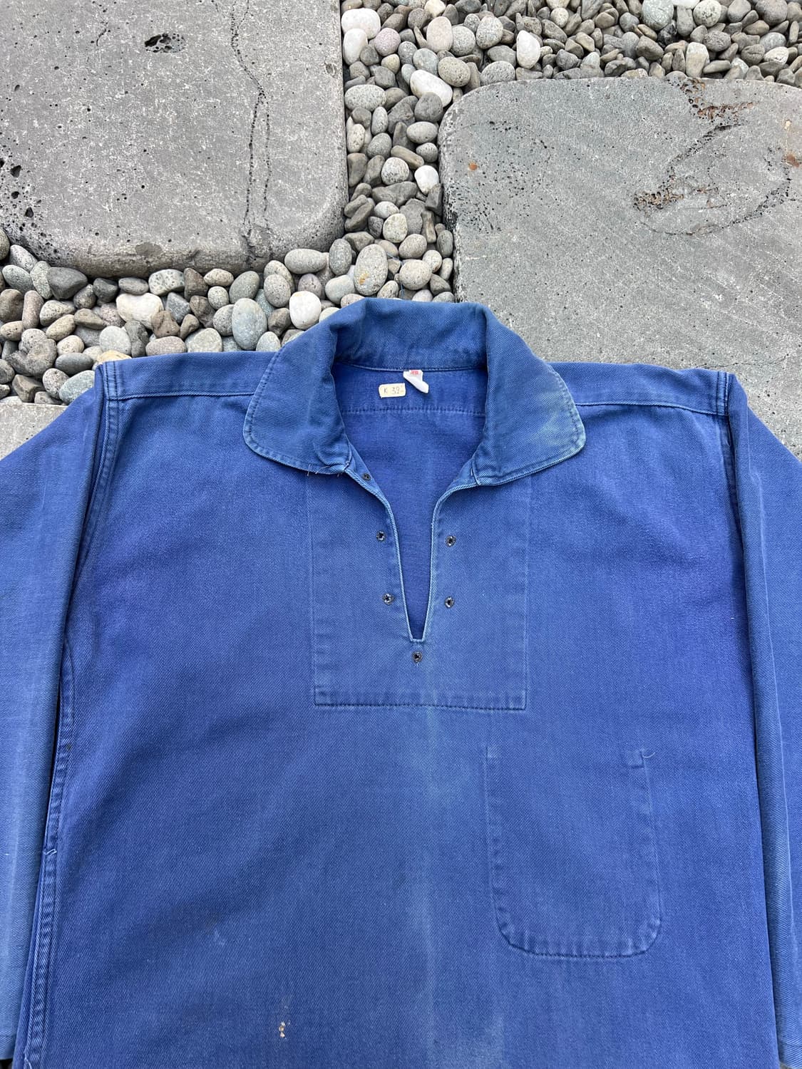 OLD VINTAGE FADED FRENCH SMOCK 프렌치스목자켓 상품이미지5