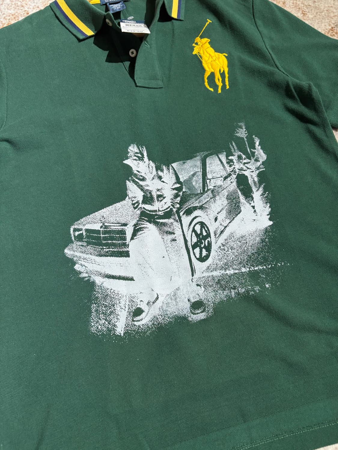 폴로 빅포니 프린팅 커스텀 카라티 새상품 상품이미지2