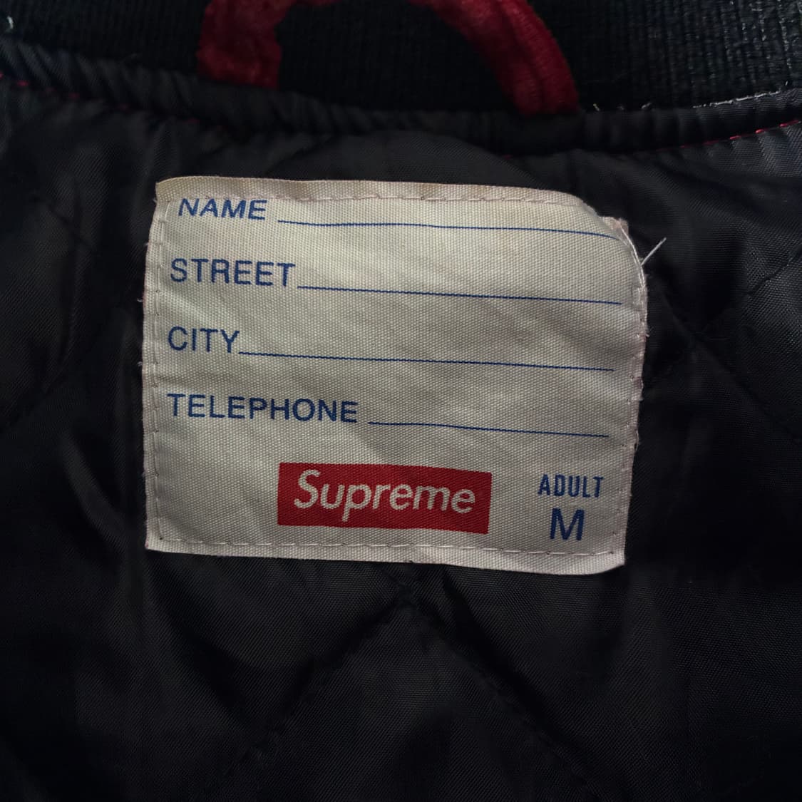 Supreme  슈프림 올드 잉글리쉬 코듀로이 바시티 자켓  상품이미지6