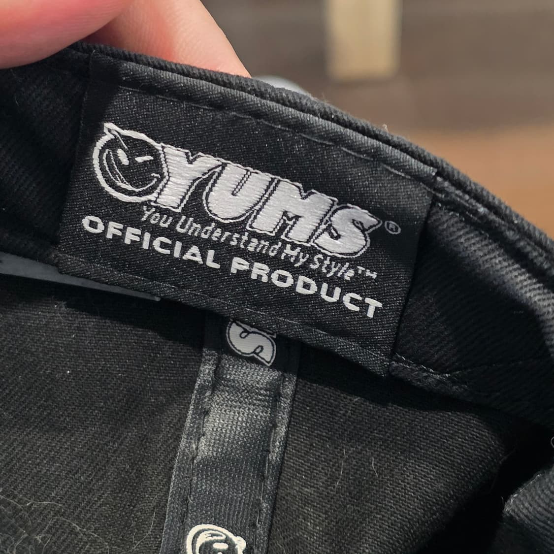 p8-5:YUMS 스마일 플레이트 스냅백(Free약 56-60cm) 상품이미지9