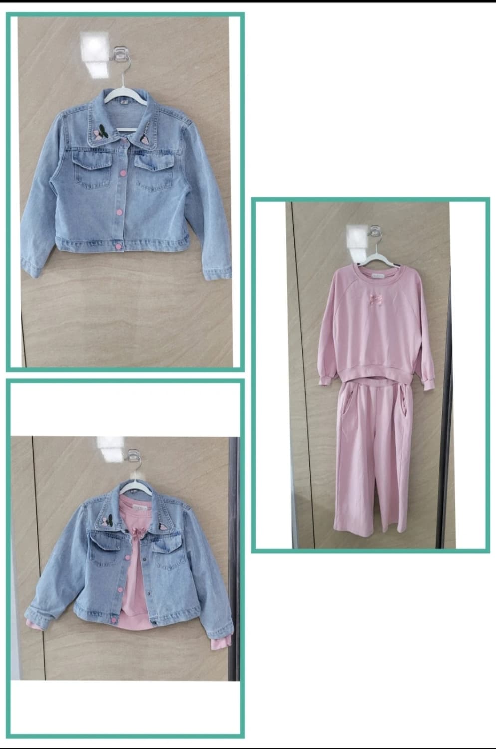 (여아140사이즈) 상의4,하의3,외투3,원피스2,상하복1(일괄13개) 상품이미지10