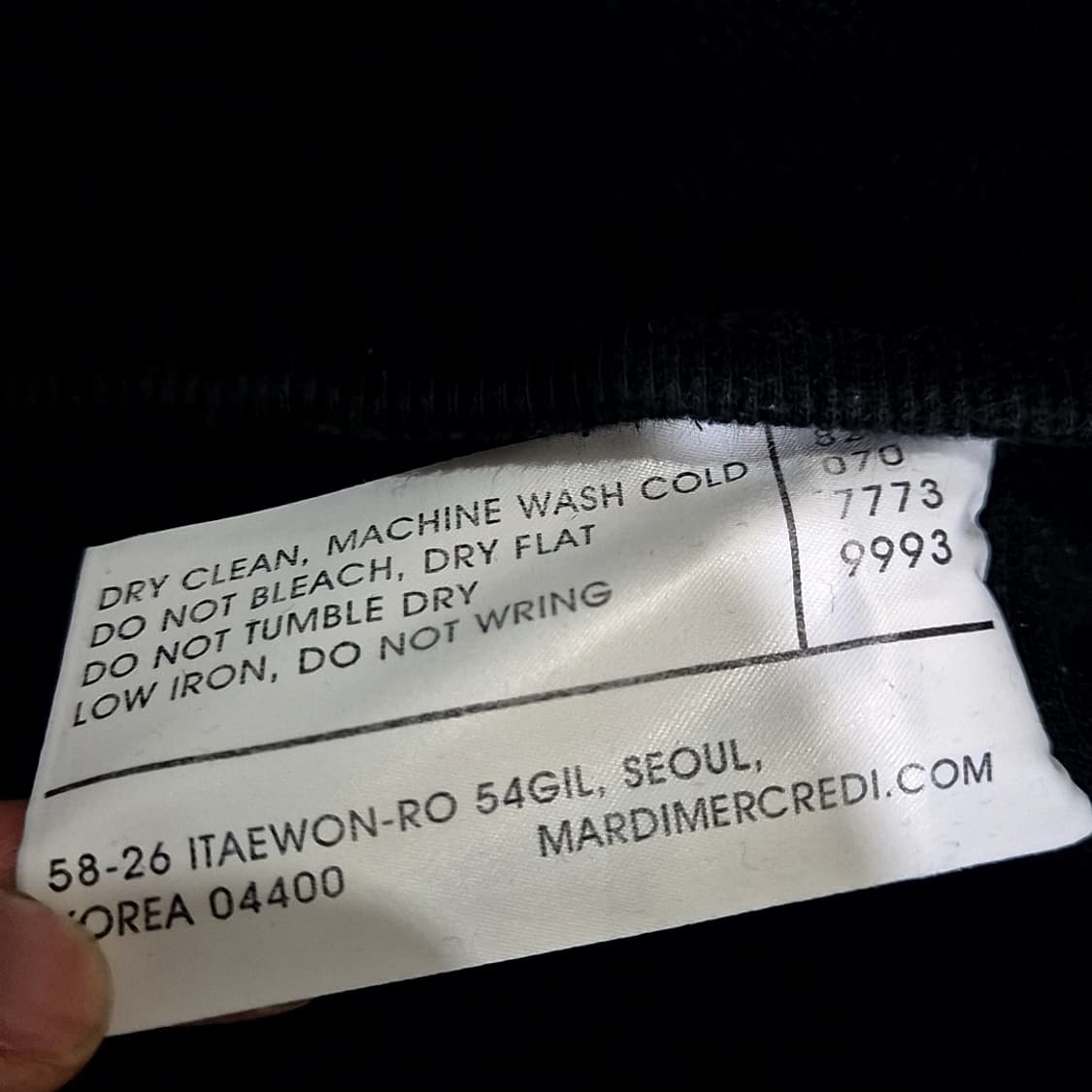 Mardi Mercredi 마르디 메크르디 플라워 맨투맨 상품이미지5