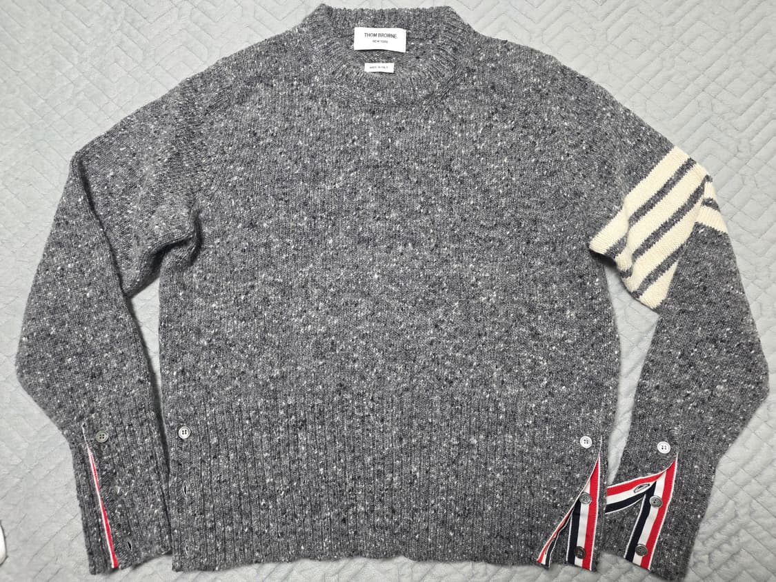 톰브라운  4선 모헤어 니트 상품이미지1