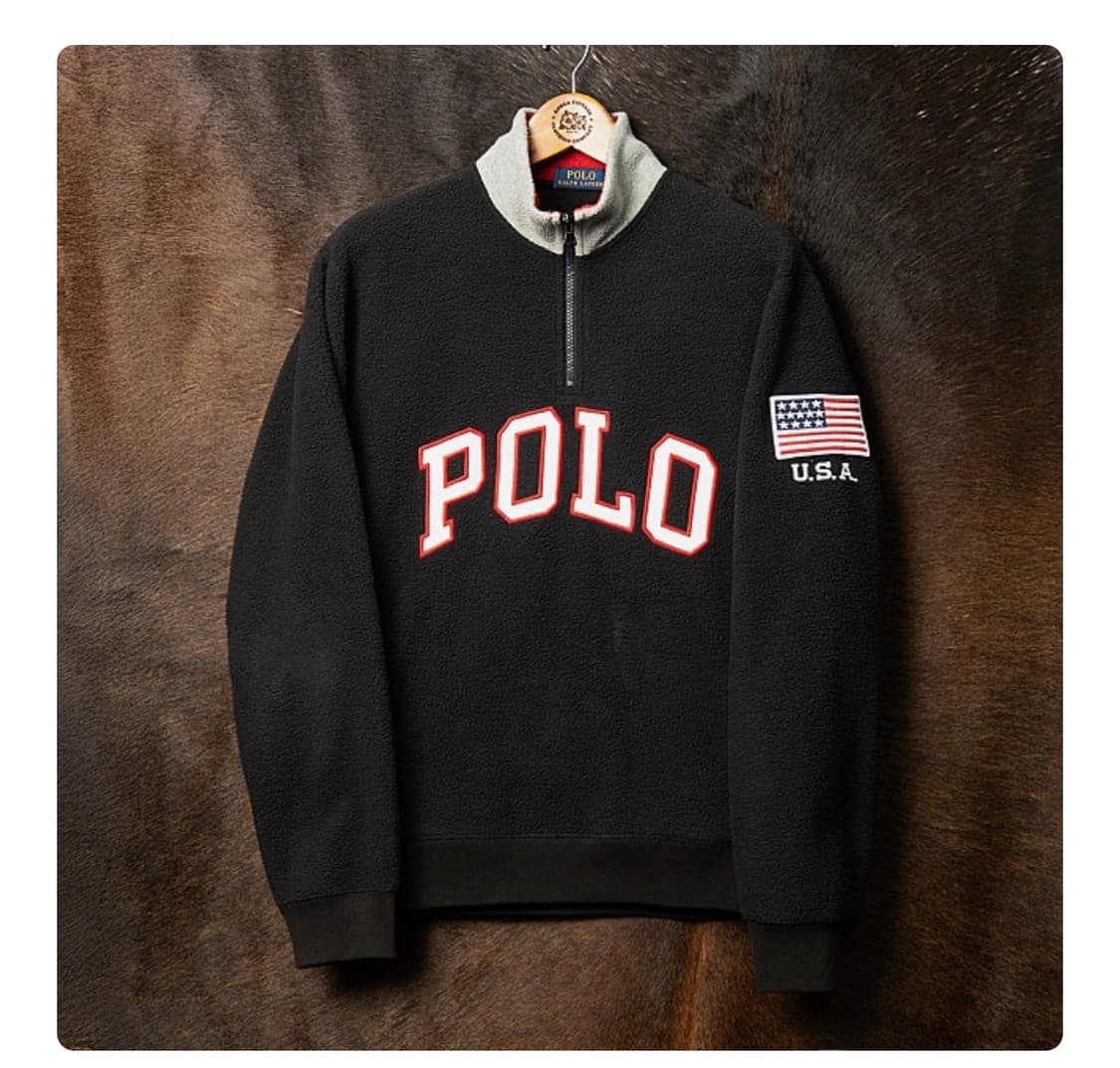 폴로 랄프로렌 플리스 집업 상품이미지1