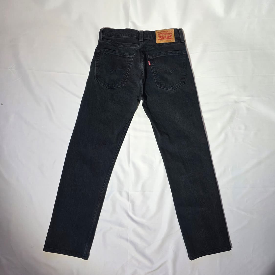 [W30L32]리바이스 505 블랙 데님 팬츠 상품이미지5