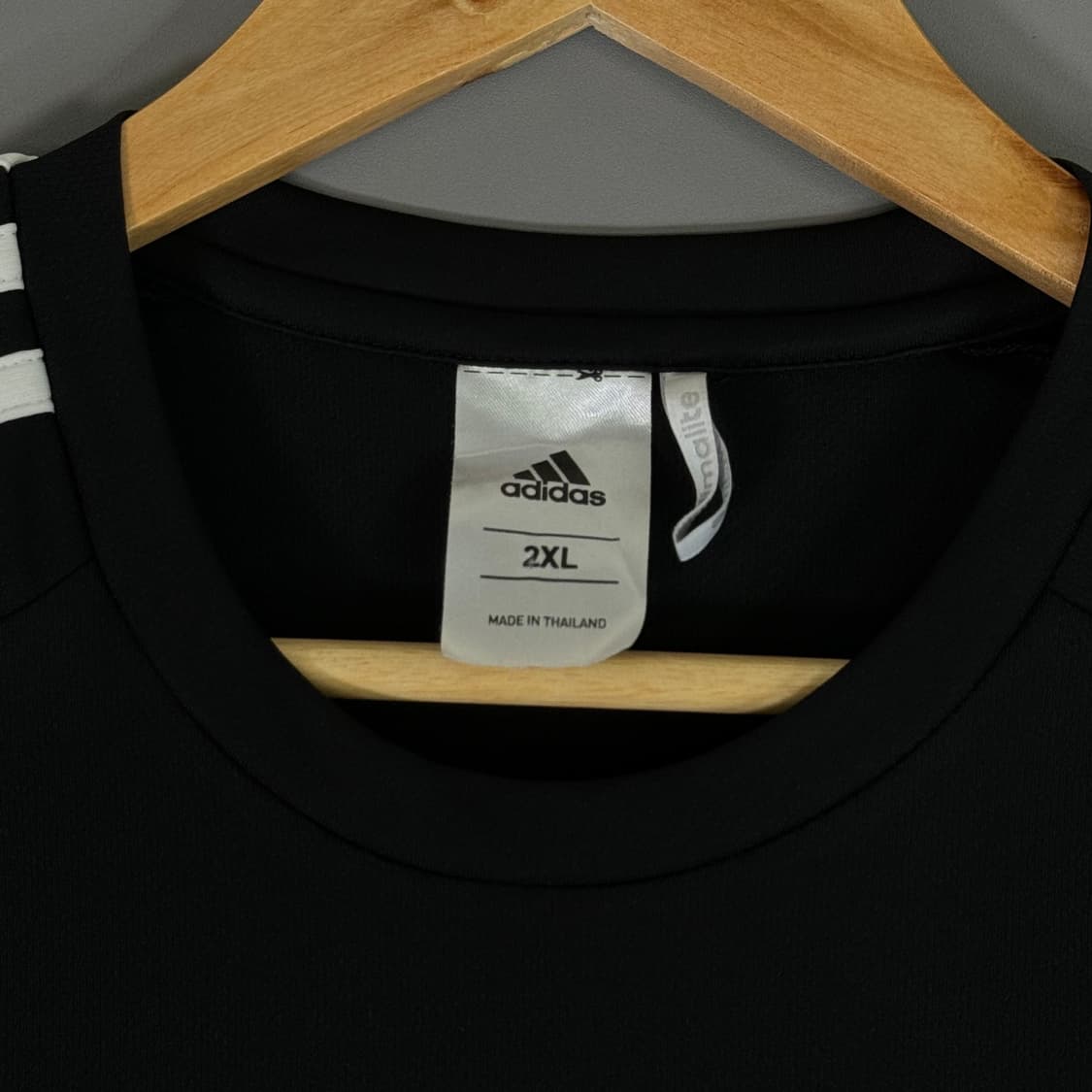 아디다스 져지 반팔티 블랙 2XL [072404] 상품이미지7