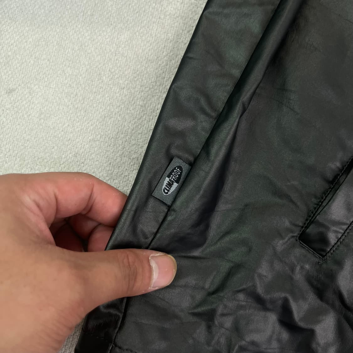 100 아디다스 레더 유광 바람막이 자켓  상품이미지4