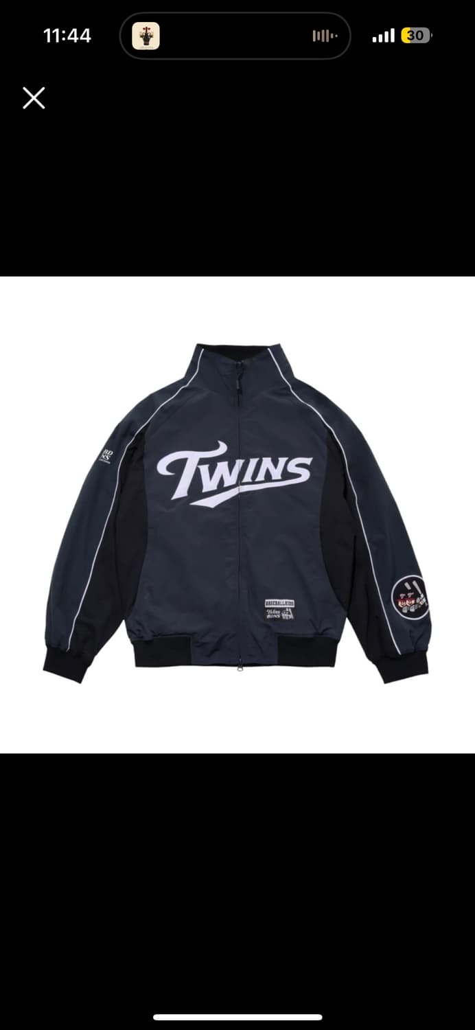 빠더너스 덕아웃 자켓 ver.2 네이비 상품이미지1