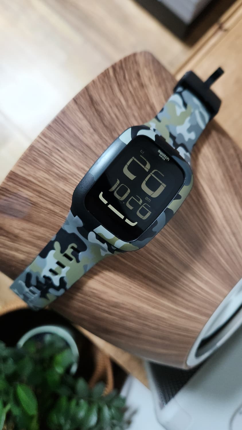 # SWATCH 스와치 터치 디지털 카모 레어모델 정품시계 급처 상품이미지7