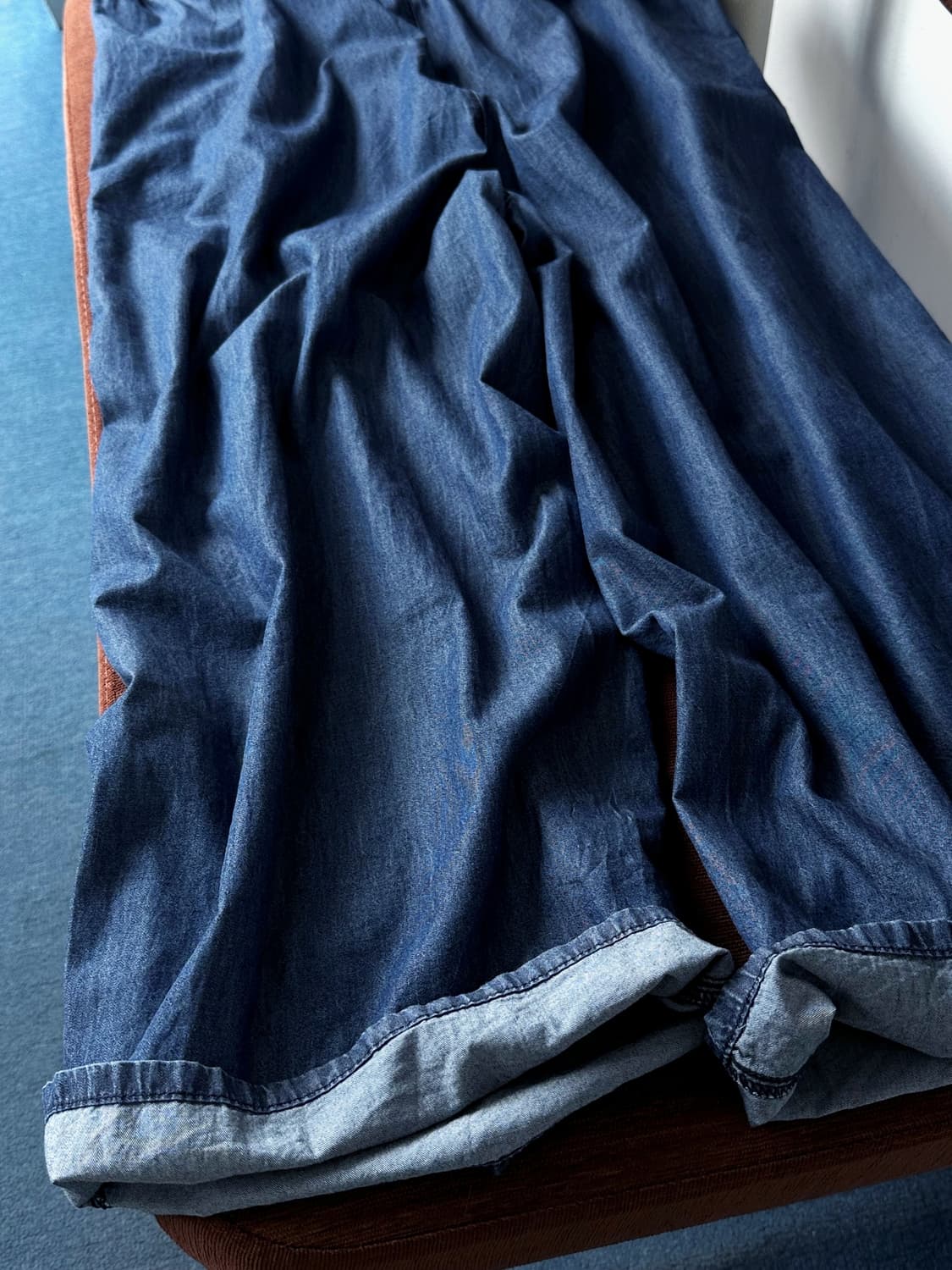 2way design easy overall denim 상품이미지6