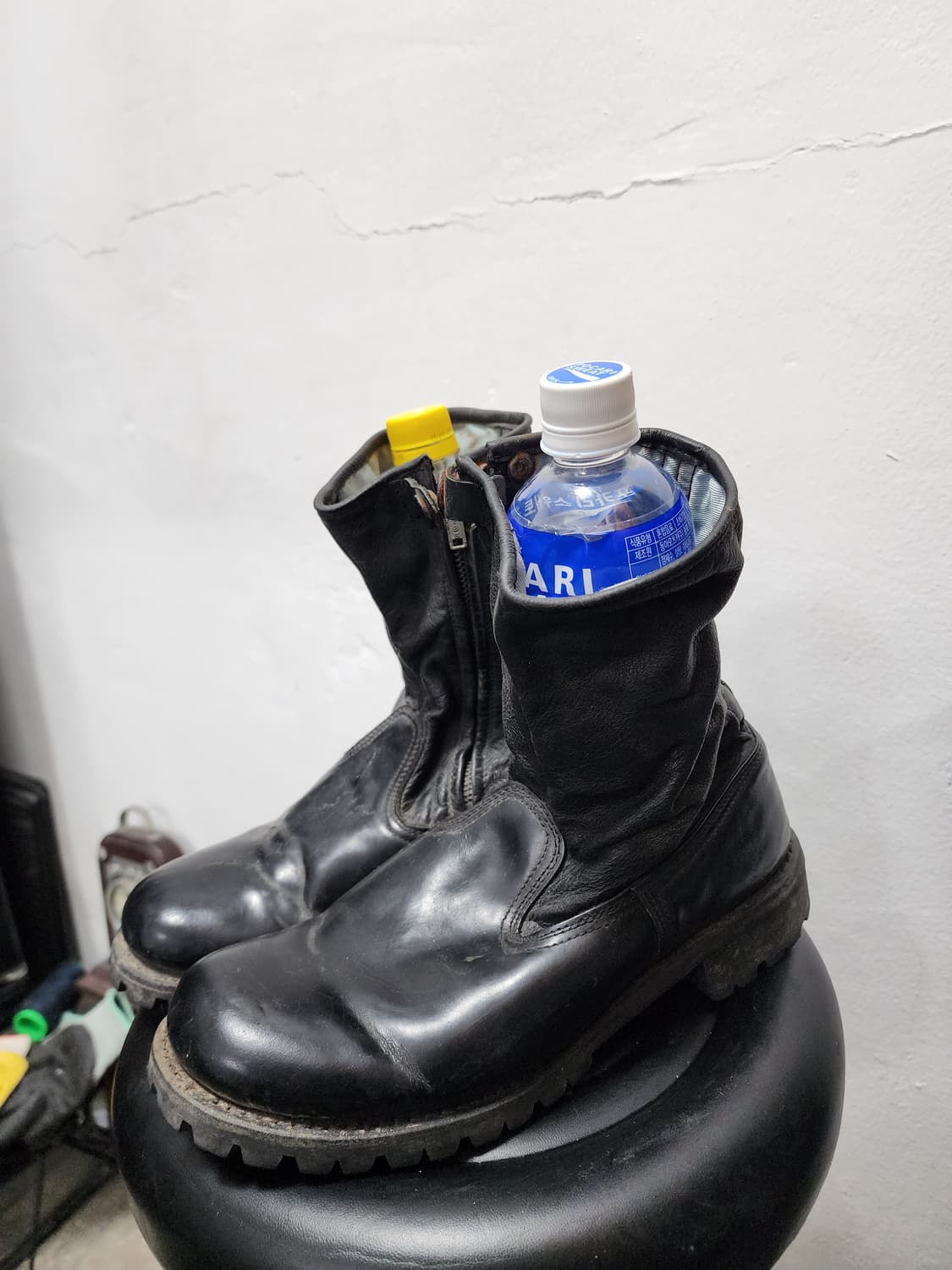 멜본제화 리얼레더 정복용 워커 상품이미지1