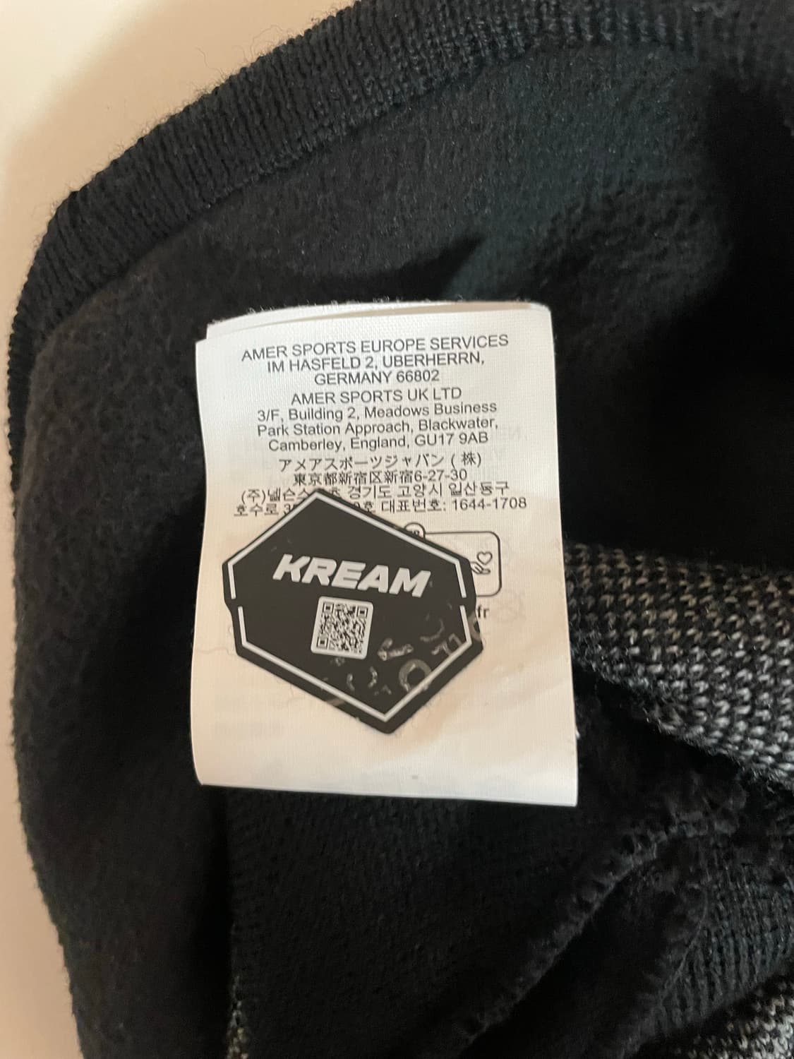 아크테릭스 버드 헤드 토크 비니 블랙 상품이미지4