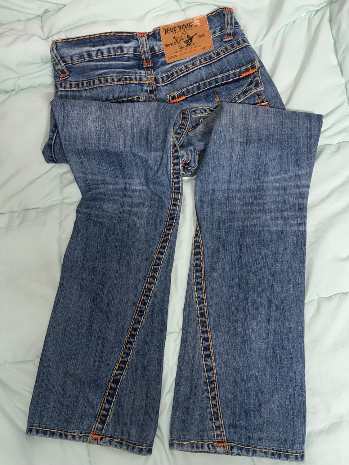 트루릴리젼 트루릴리전 부츠컷 청바지 데님 팬츠  상품이미지2