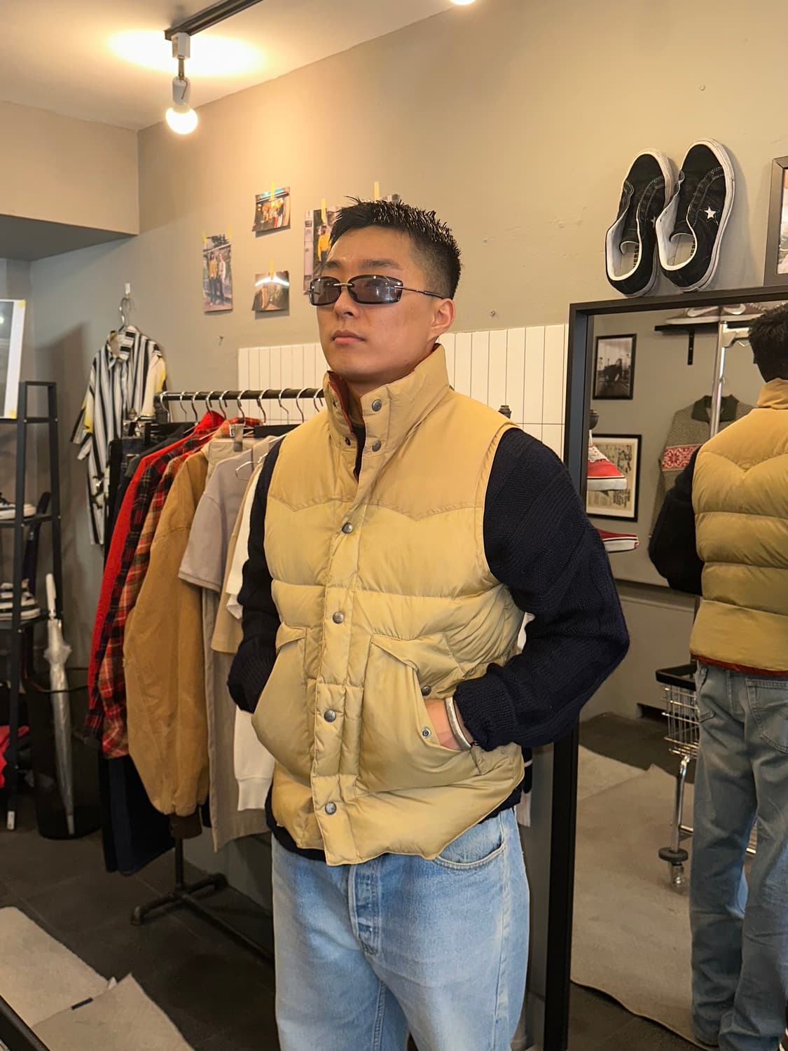 Sierra Designs reversible padding vest 상품이미지2