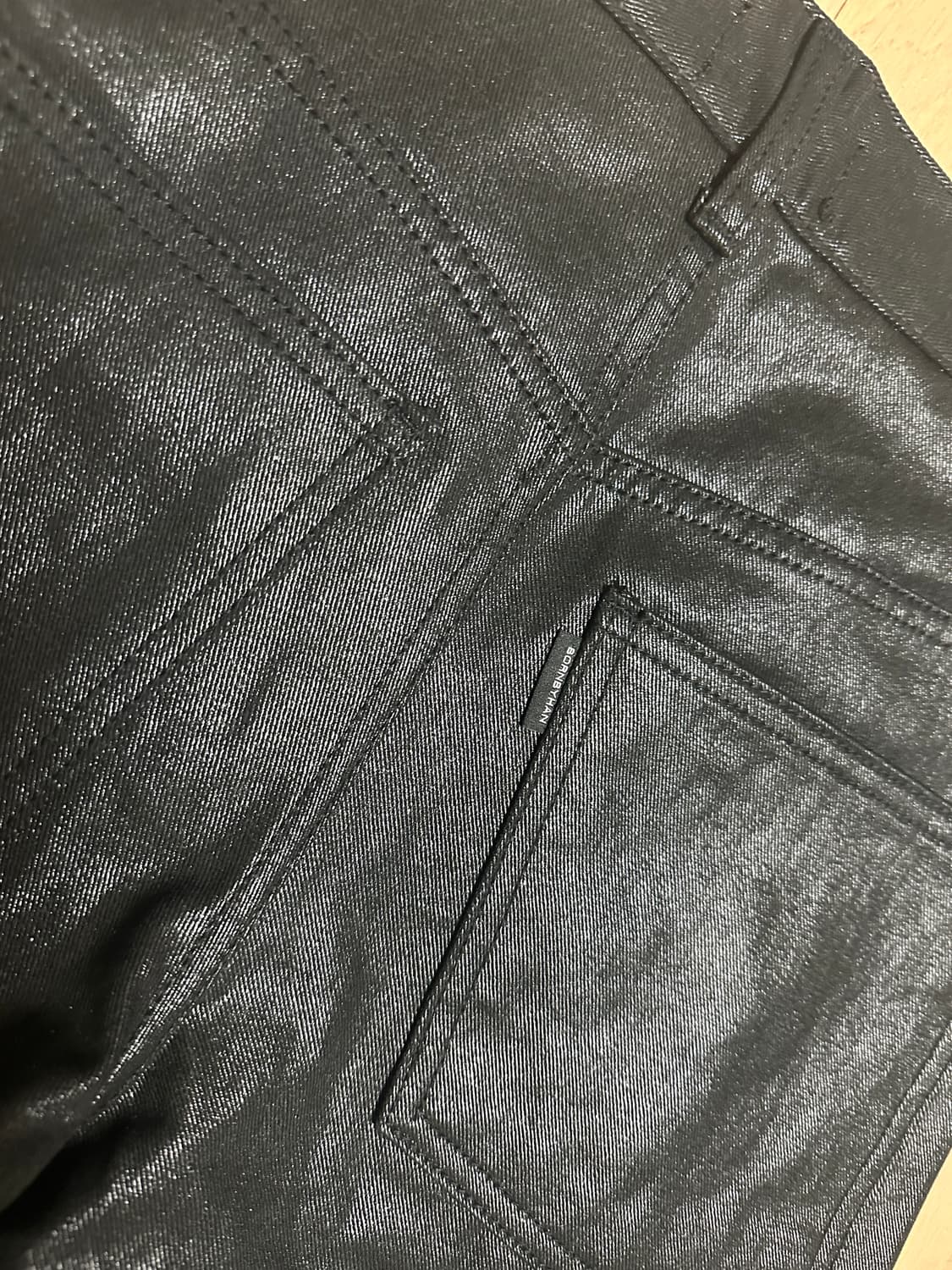 Bornbyhan  부츠컷 왁스 진 상품이미지6