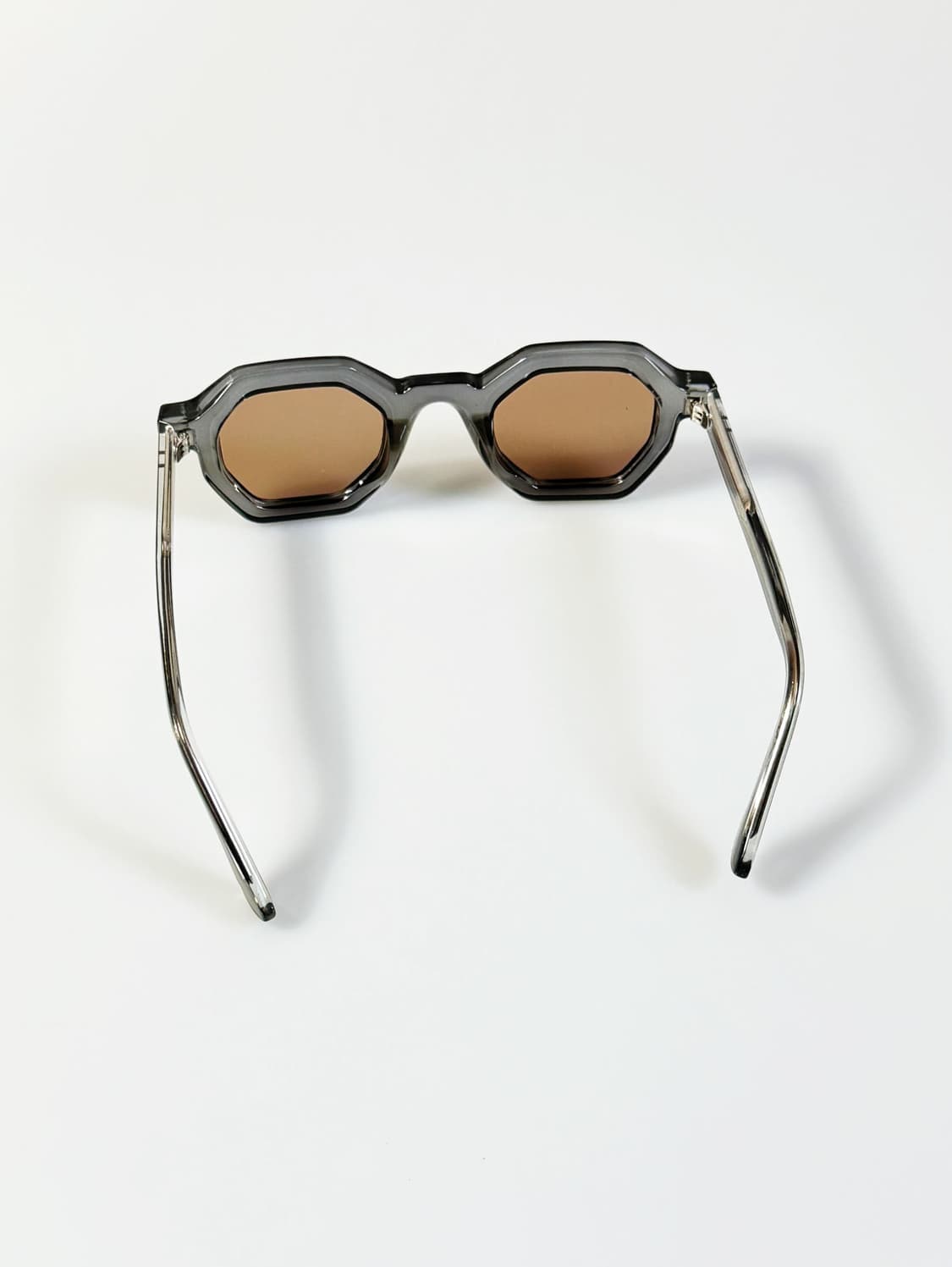 CANAAN 볼드 스퀘어 프레임 빈티지 틴트 선글라스 상품이미지5