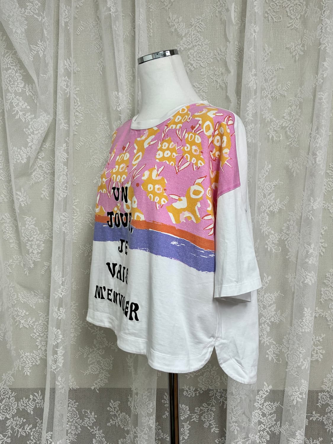 82-94-160) 오즈세컨 오버핏 그래픽 티셔츠 상품이미지2