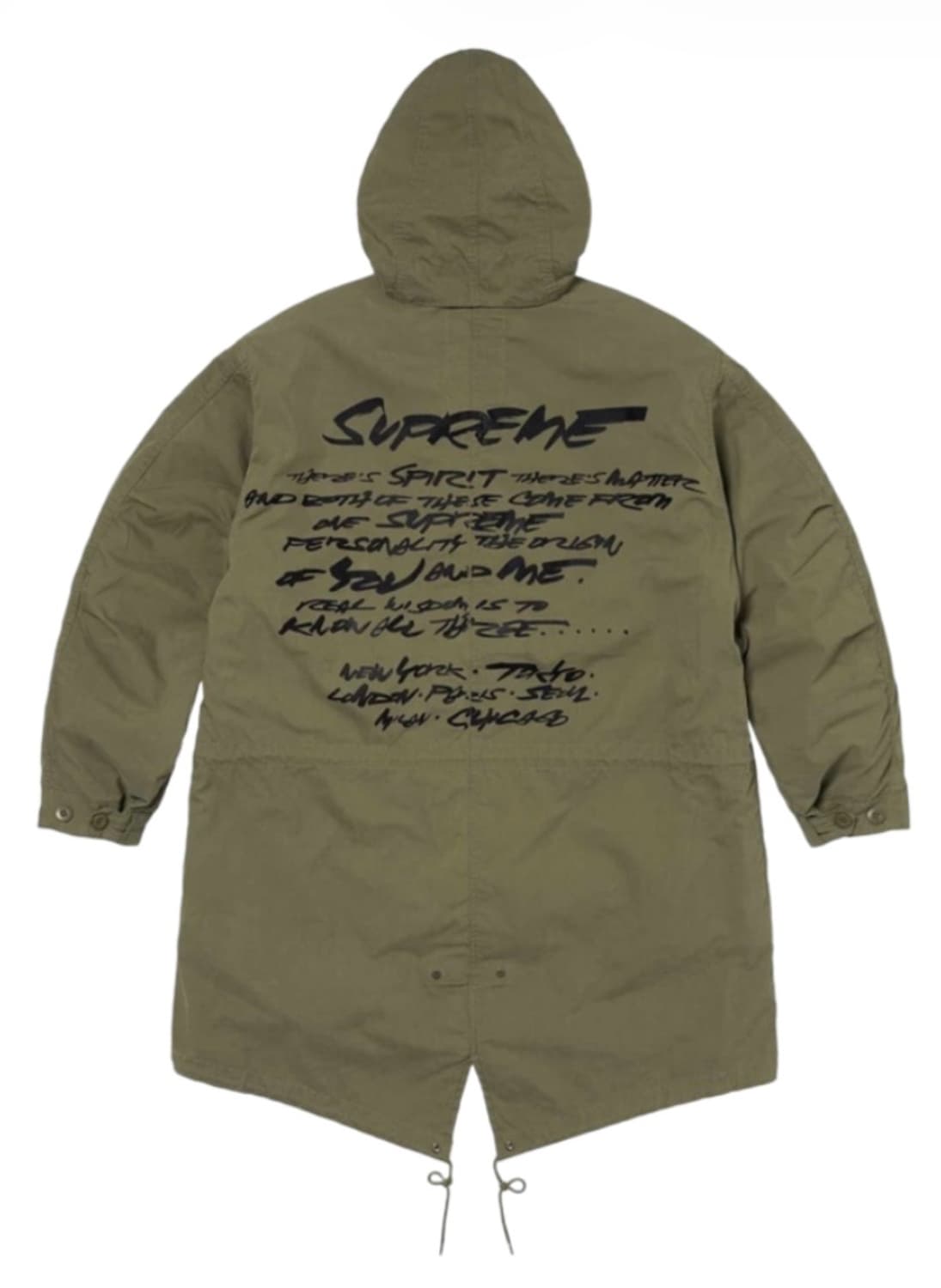 Supreme Futura Fishtail Parka Olive - 24 상품이미지2