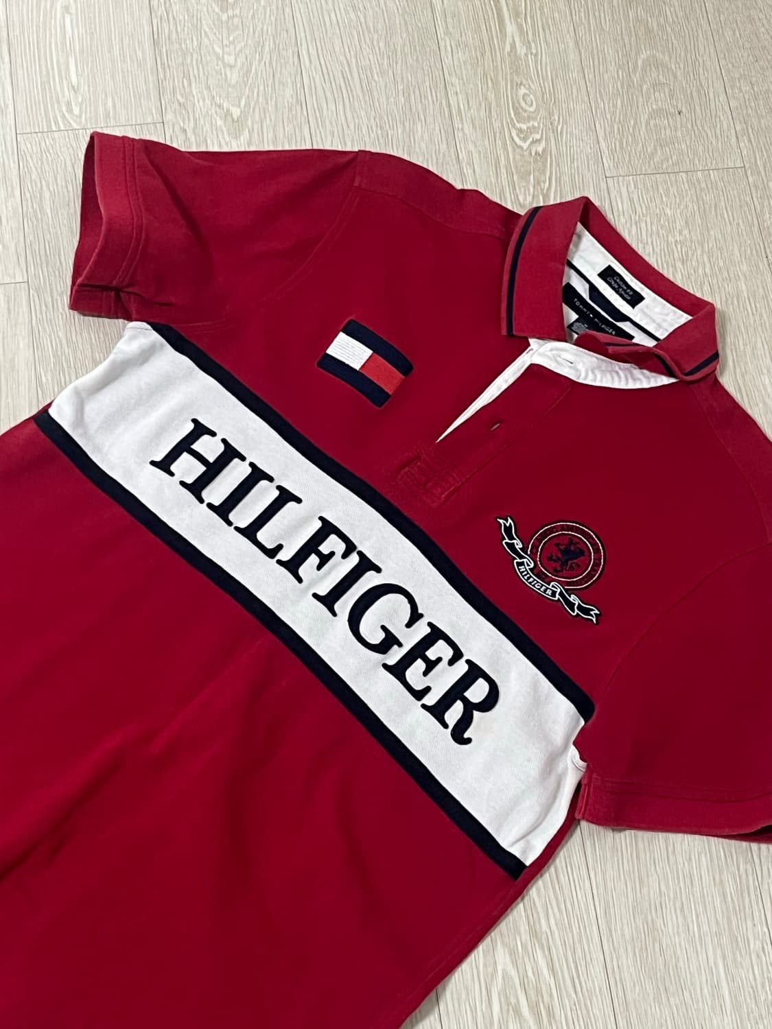 타미힐피거 빅로고 카라티  상품이미지1