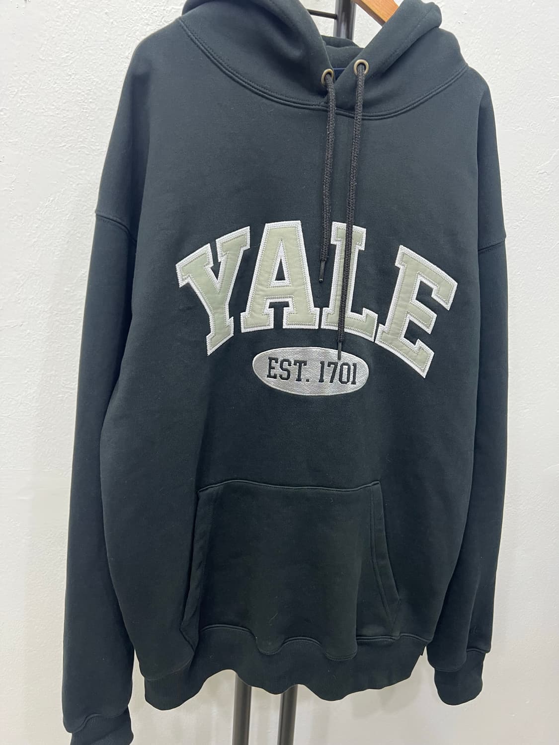 정품) YALE 예일 후드티 L 상품이미지2