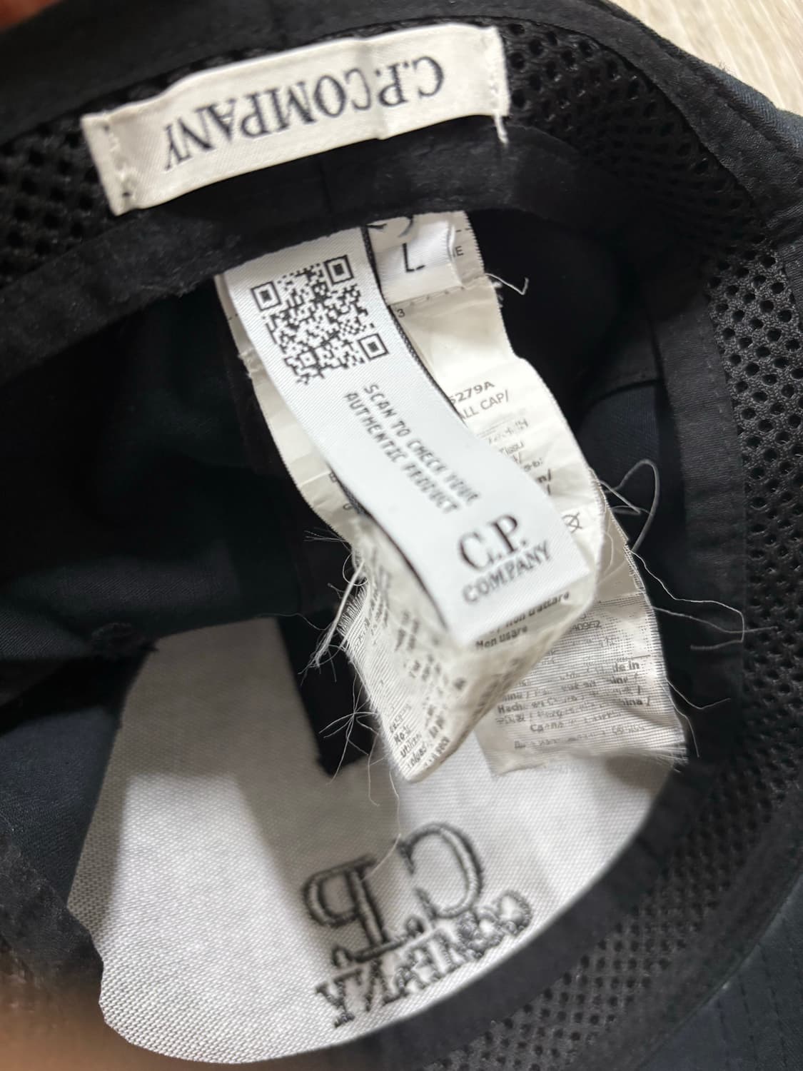 C.p. Company 고글캡 블랙  상품이미지5