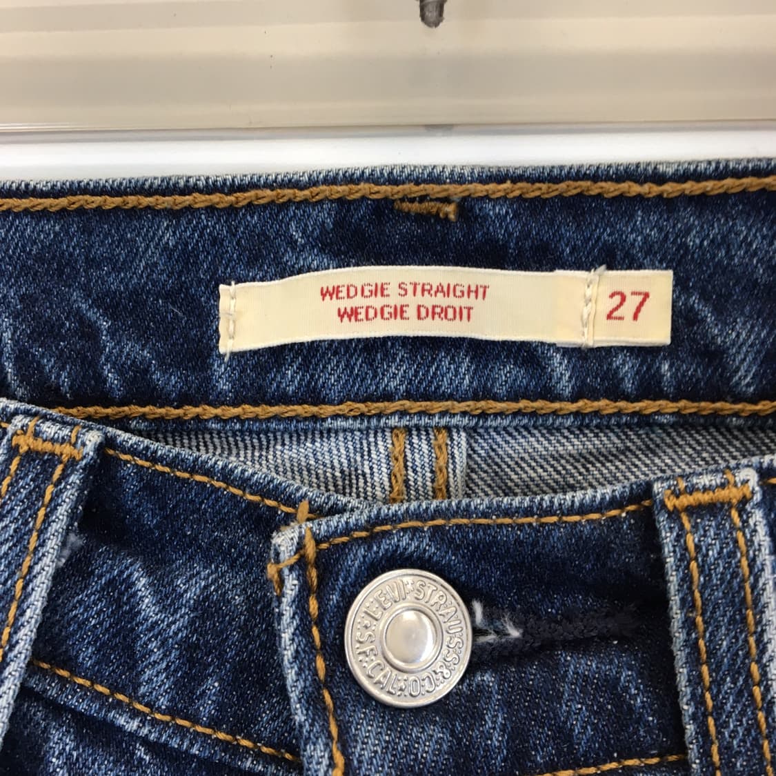 리바이스 프리미엄 가먼트 웨지스트레이트 청바지 27 인치 R탭  상품이미지2