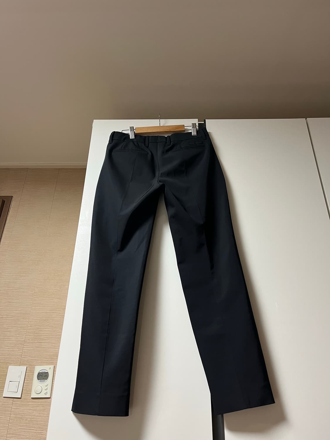 프라다 블랙 슬랙스 상품이미지2