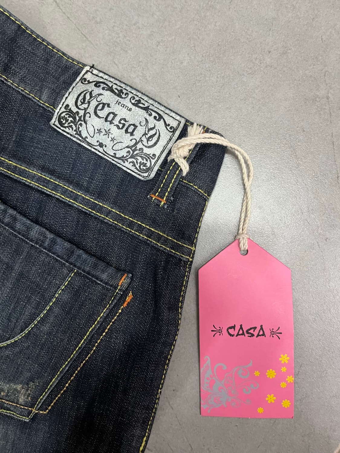 casa 리본 y2k 데님 상품이미지3