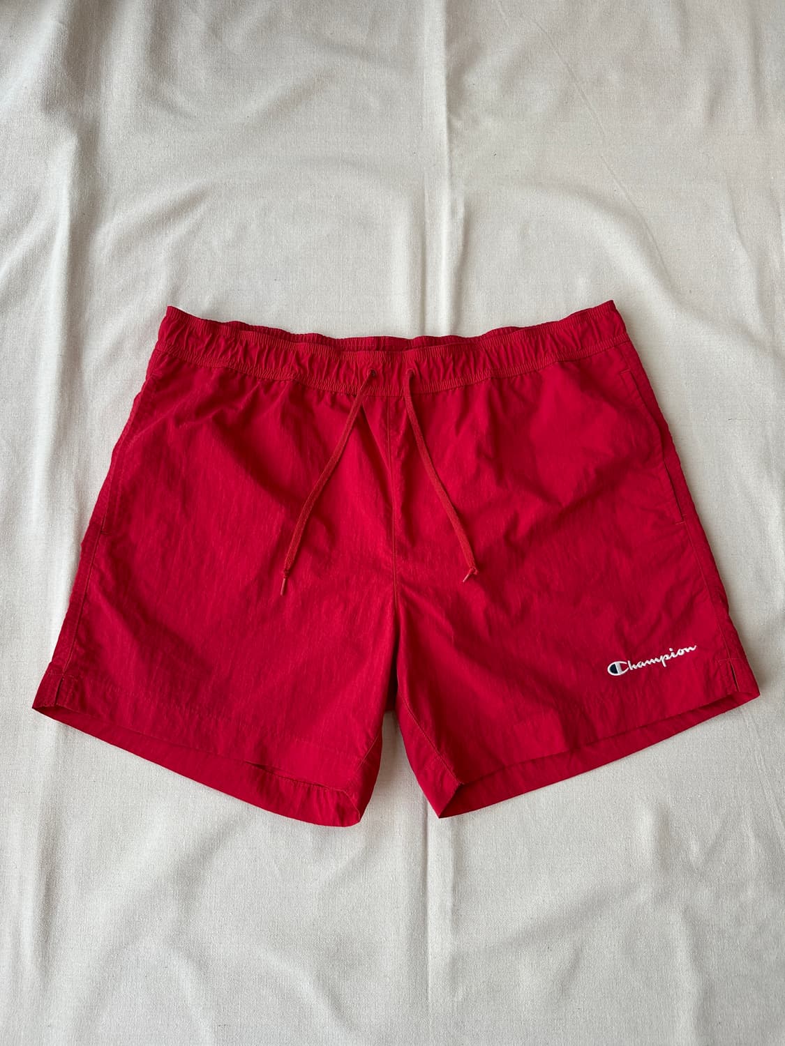 챔피온 나일론 스윔 쇼츠 레드 XL 상품이미지1
