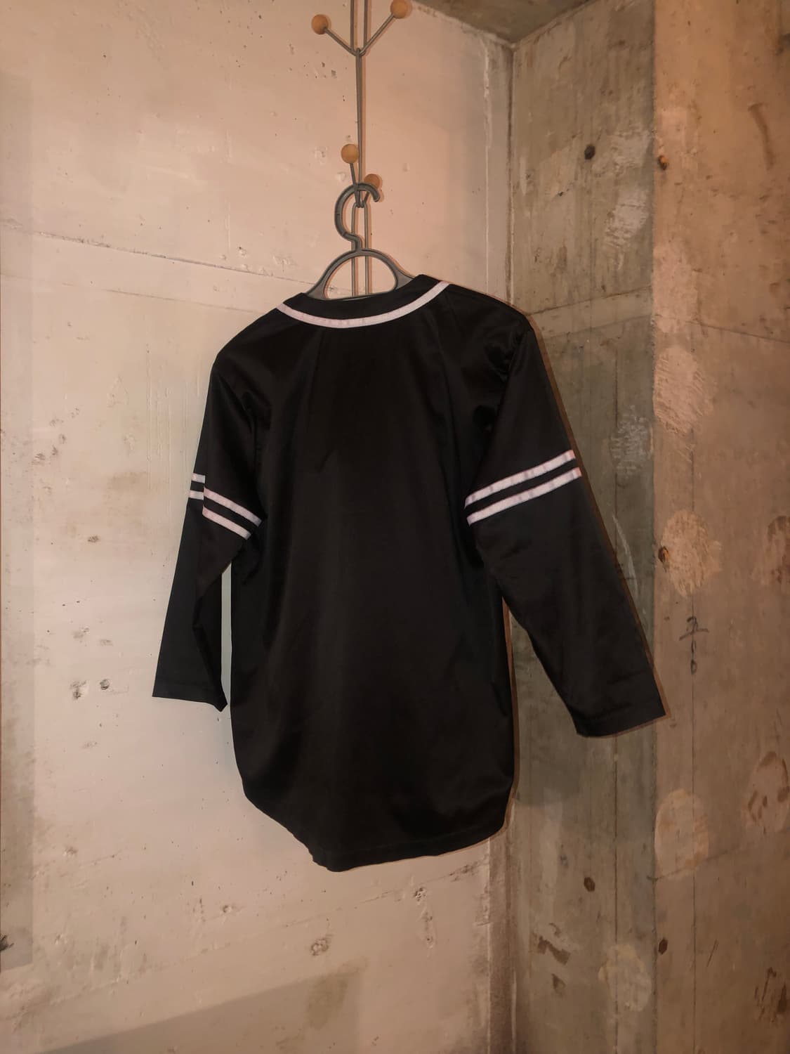 Stussy Gothic Logo Baseball Jersey Shirt 상품이미지5