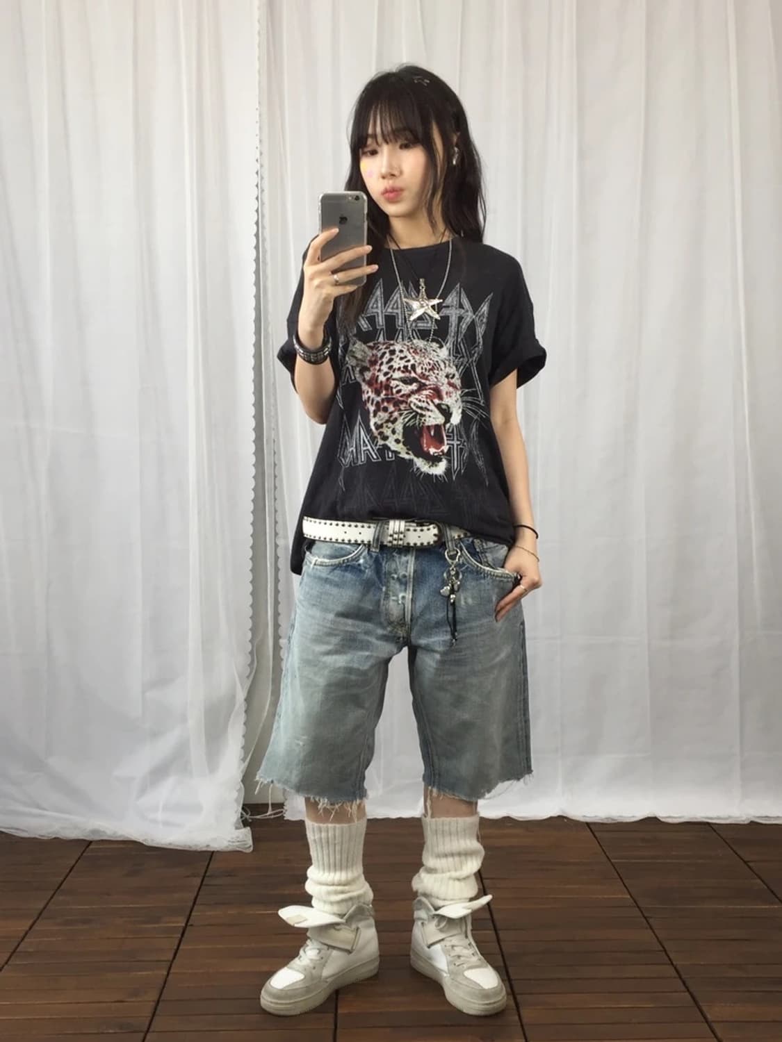 Def Leppard Leopard Band Tee 상품이미지1