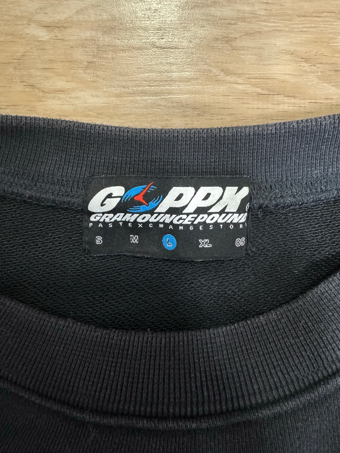 코드쿤스트 X 그램아운스파운드 콜라보 맨투맨 상품이미지7