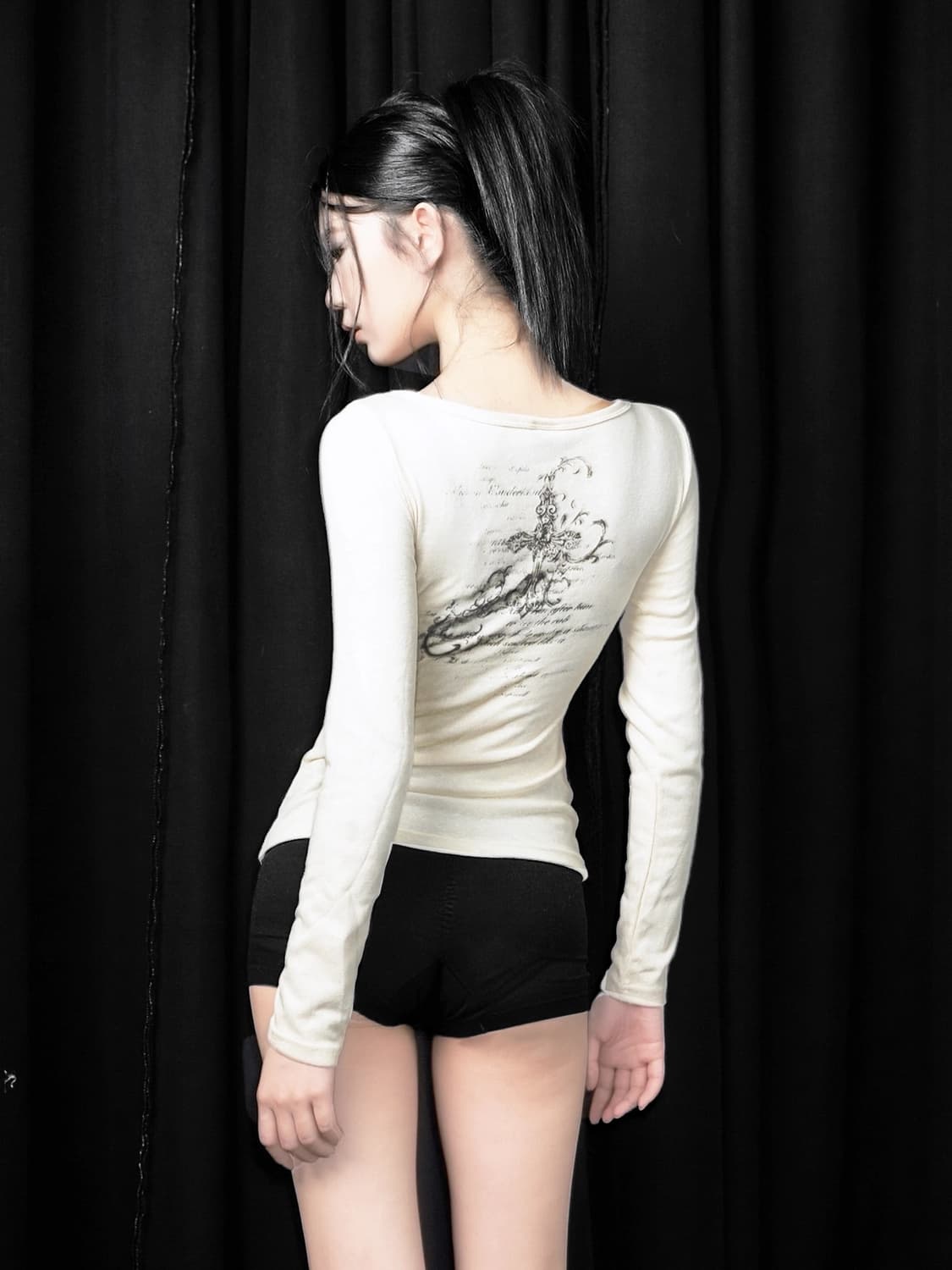 Gods plan 십자가 티셔츠 핀터레스트 빈티지 베메클 갸루 상품이미지2