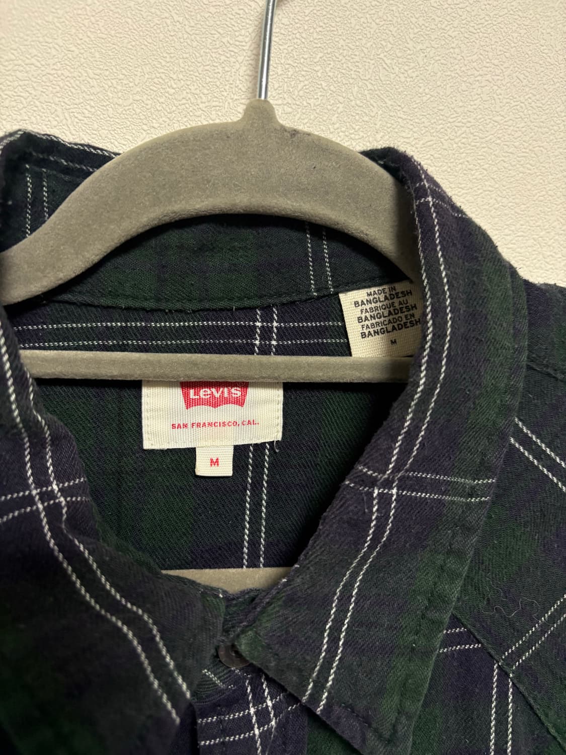 리바이스 레드탭 웨스턴 체크 셔츠 상품이미지5