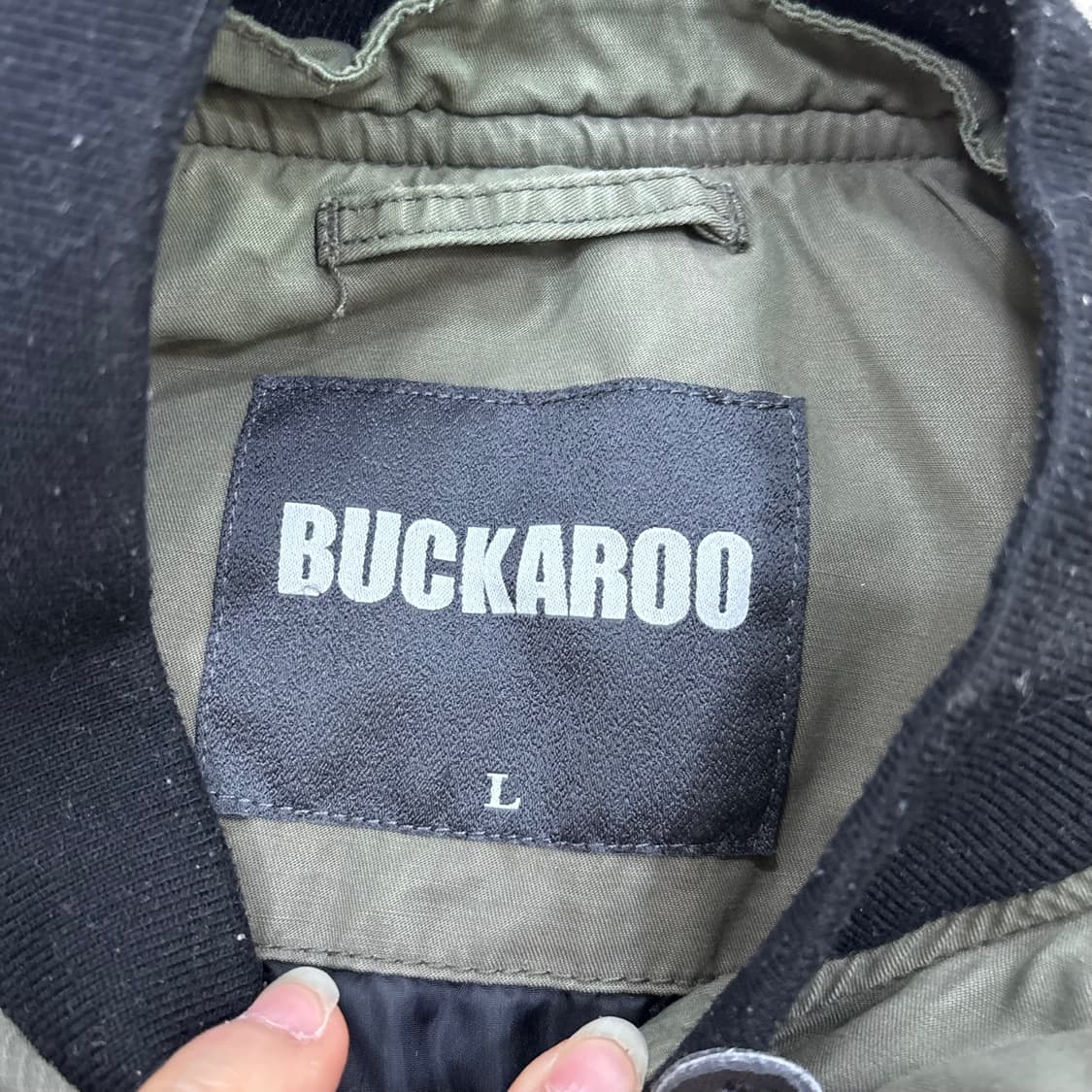 L 버커루 와펜 항공 점퍼 자켓 0331E 상품이미지3