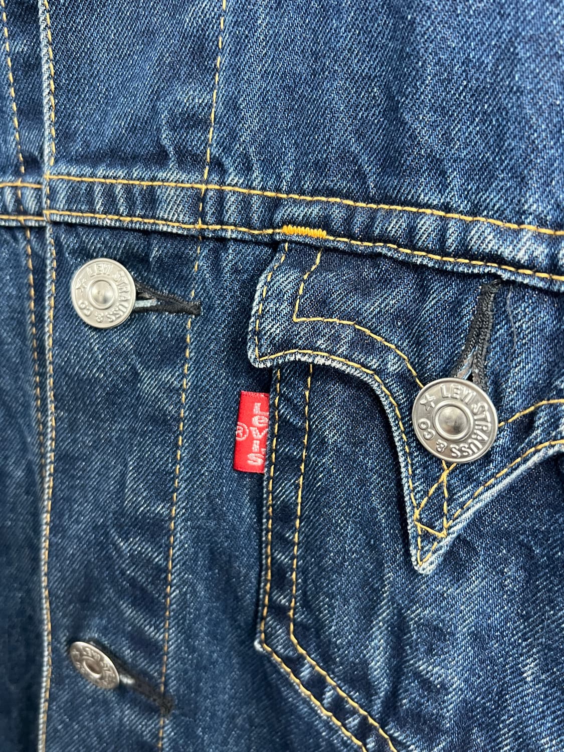 Levis 리바이스 Type1 아이코닉 데님 트러커 자켓 상품이미지3