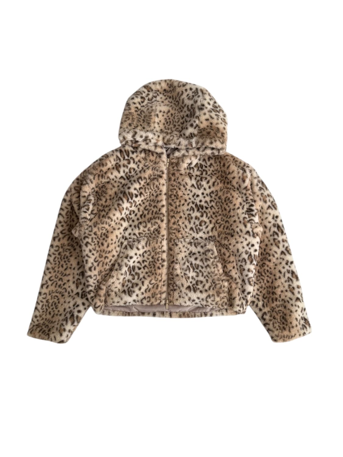 어반드레스 호피 퍼 후드자켓 상품이미지5