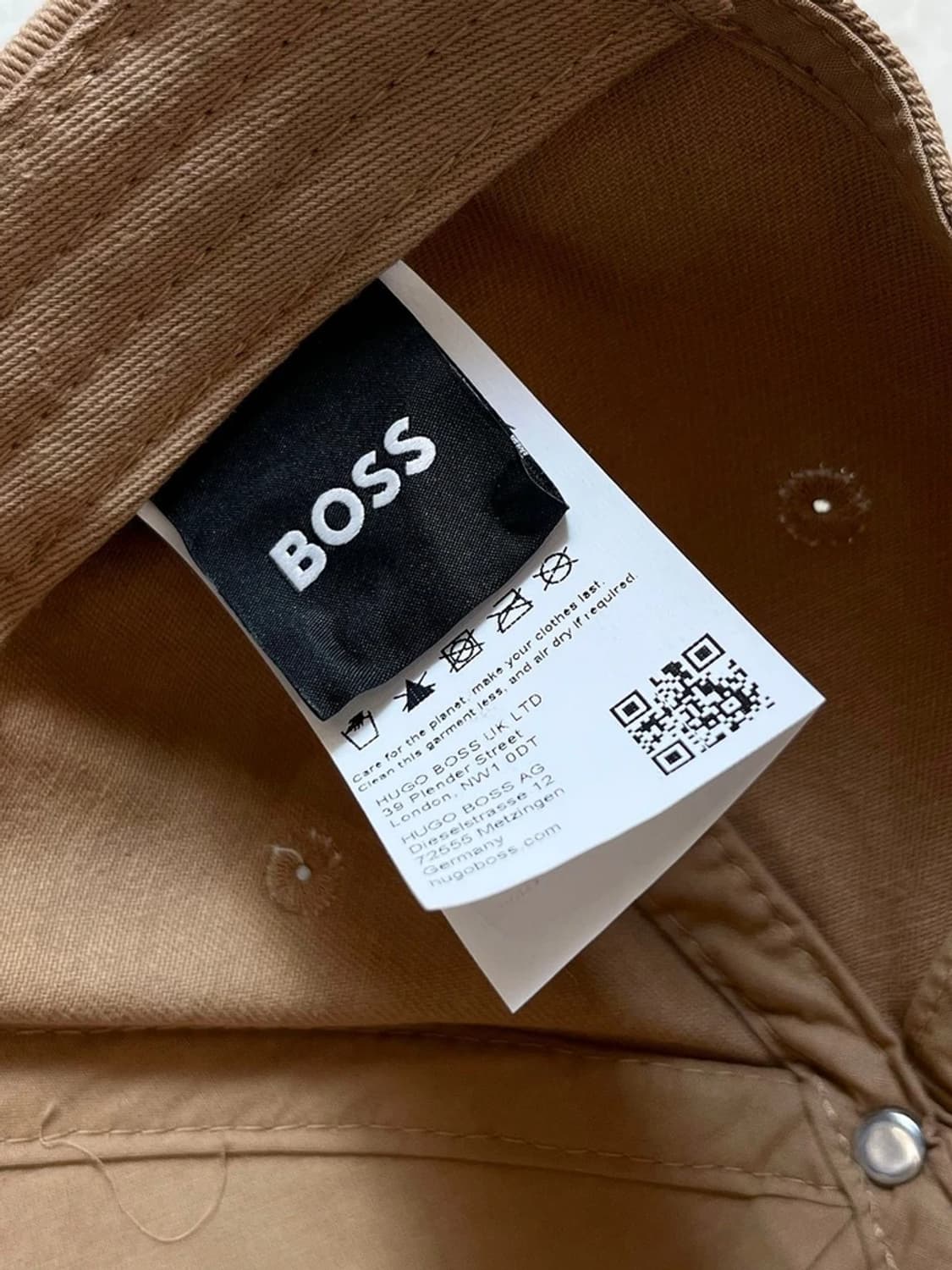 휴고보스 BOSS 23ALL 코튼 트윌 볼캡 A1753 상품이미지8