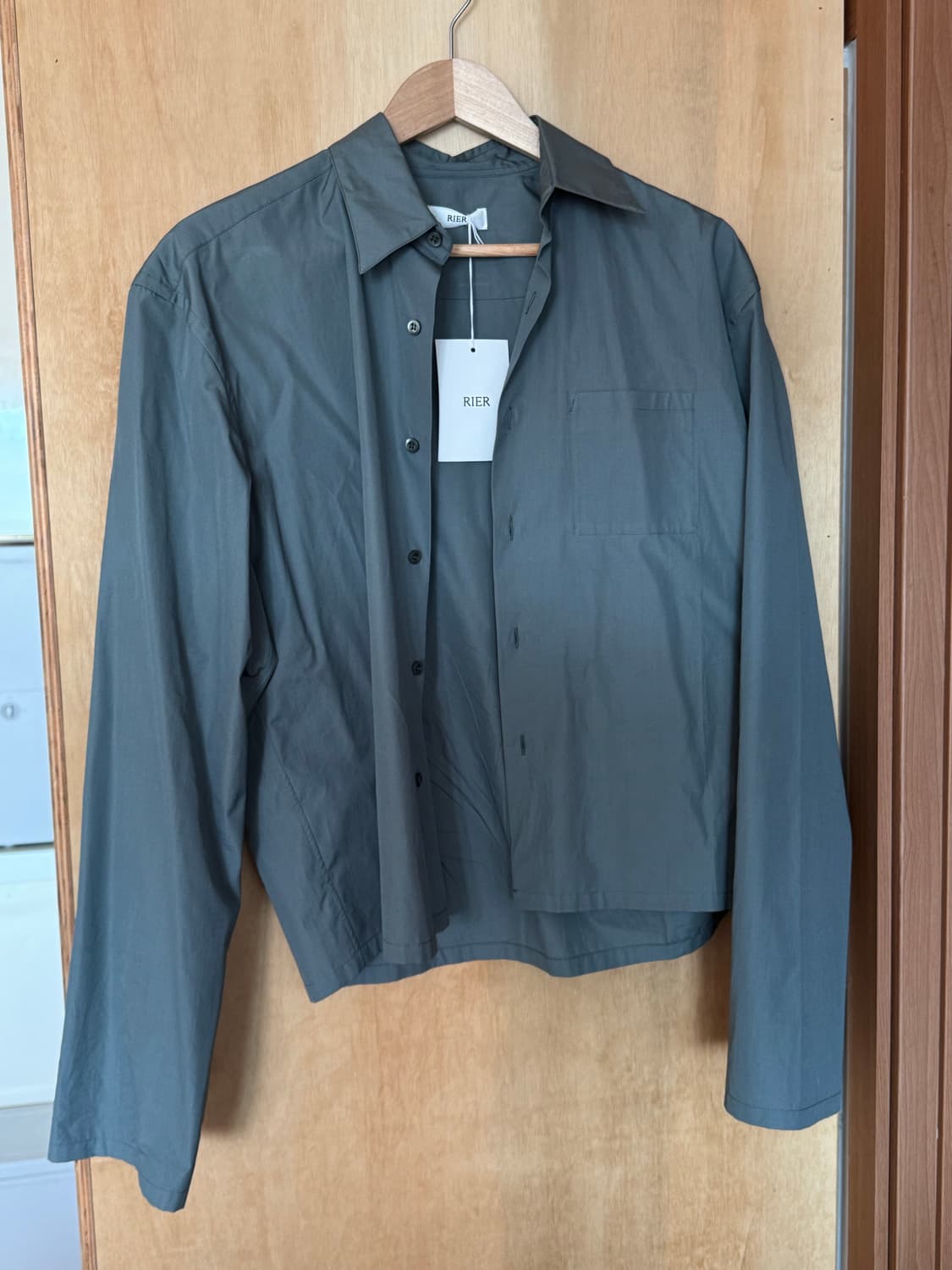 rier 포플린 숏 셔츠 상품이미지2