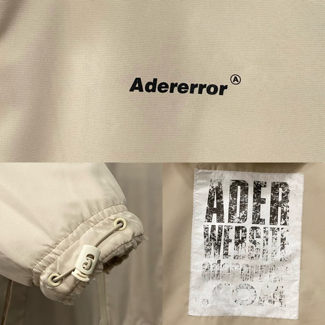 아더에러 리버시블 후드 후리스 자켓 상품이미지8