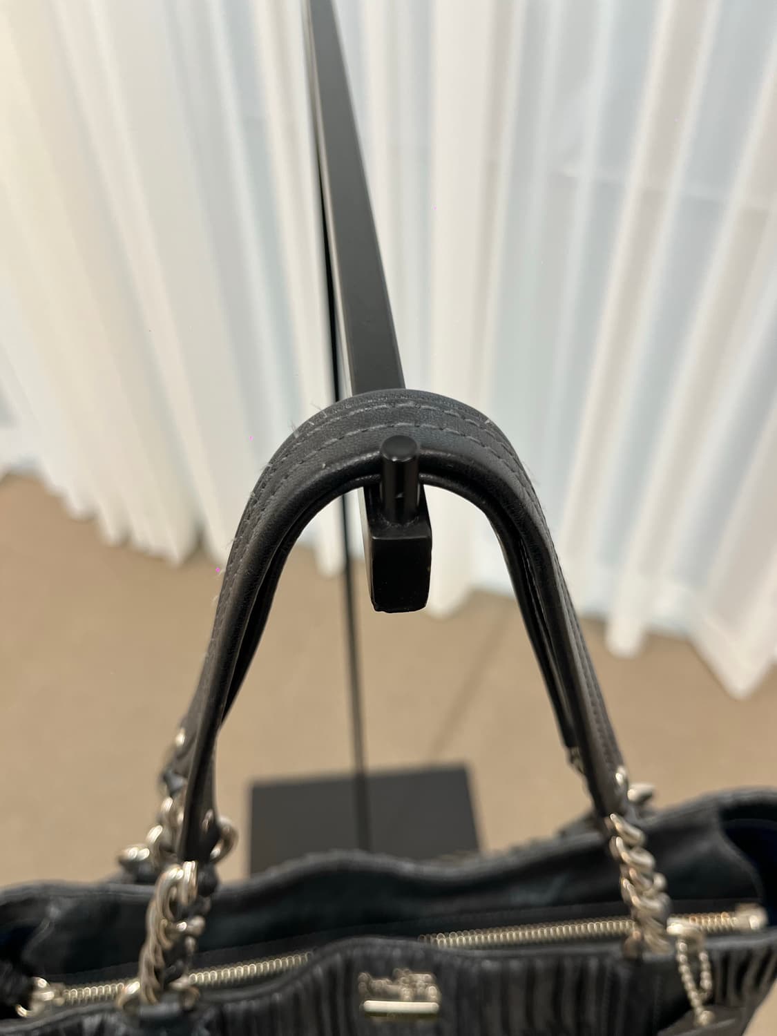 Coach Black Square Big Bag 상품이미지6