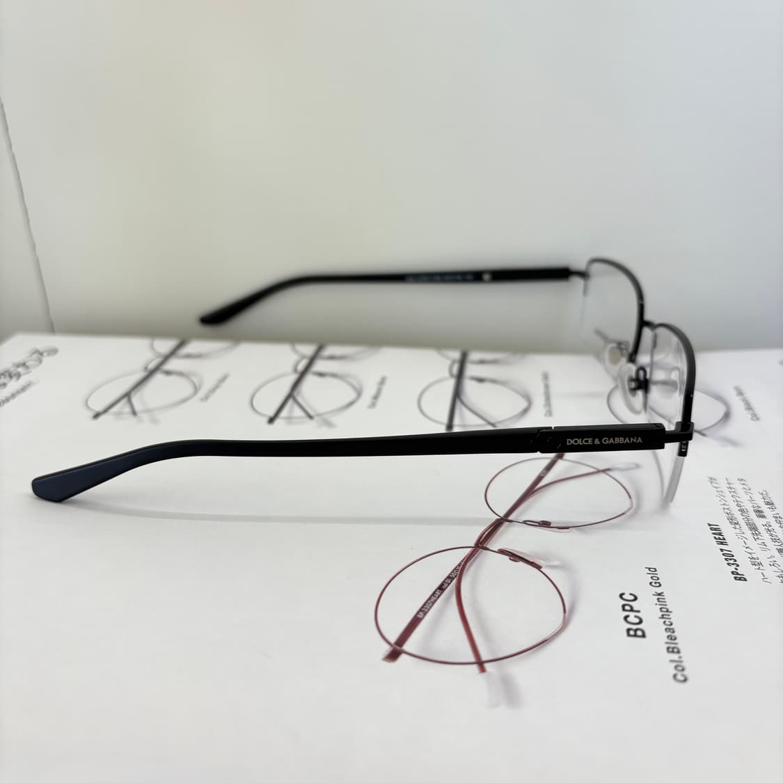 돌체앤가바나 반무테 빈티지안경 상품이미지5
