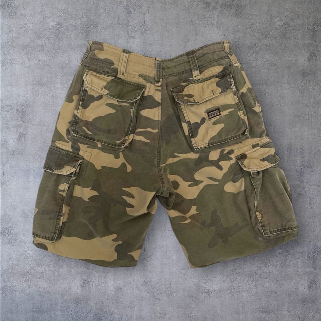 아베크롬비 Abercrombie 밀리터리 카모 하프 카고팬츠 30 상품이미지5