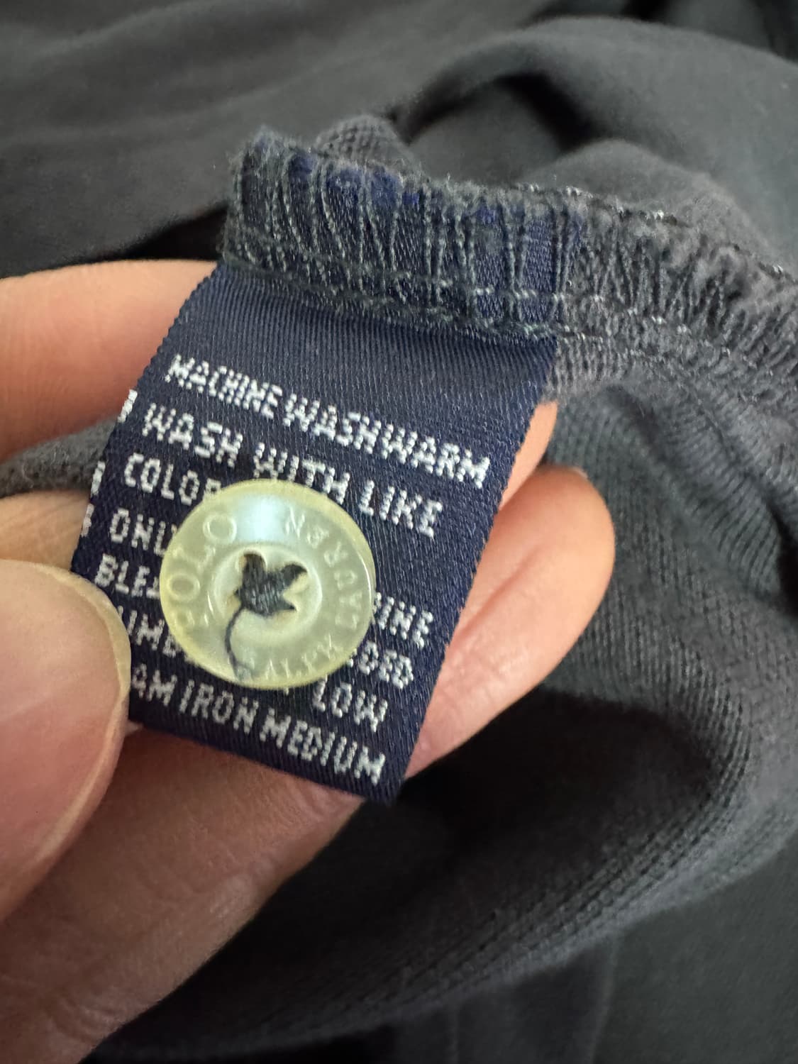 폴로 랄프로렌 화이트 포니 pk 긴팔 카라티 L 빈티지그레이 상품이미지4