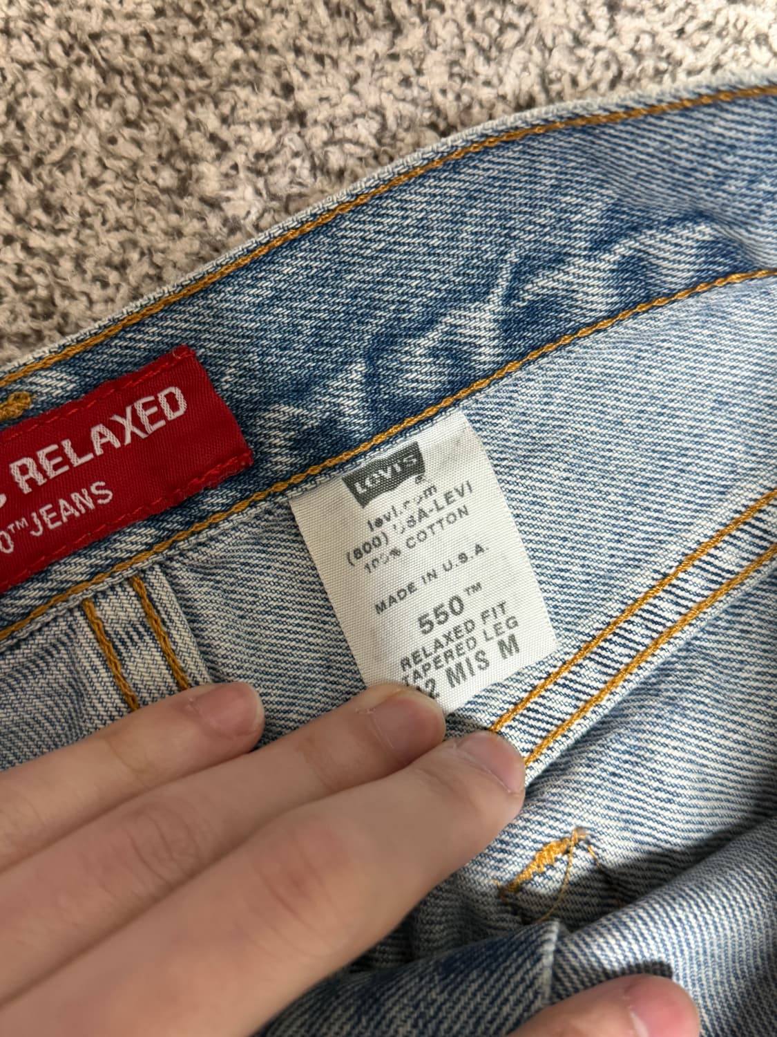 00s Levis 550 (USA) 상품이미지8