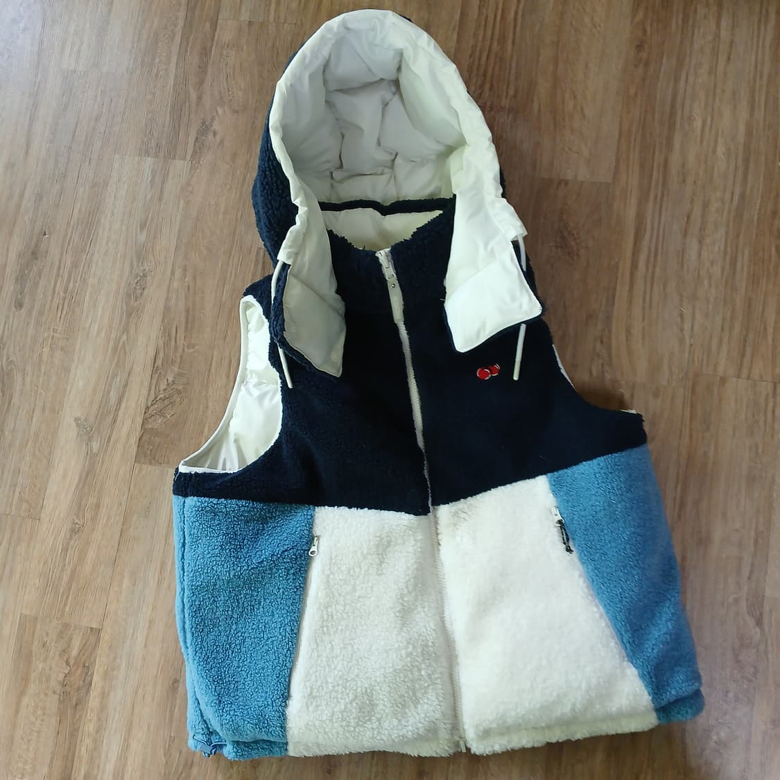 kirsh 키르시 체리 양면 패딩 후리스 조끼 베스트 자켓 상품이미지10