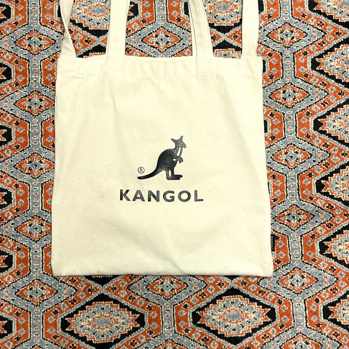 캉골 아이보리 캔버스 에코백 상품이미지2