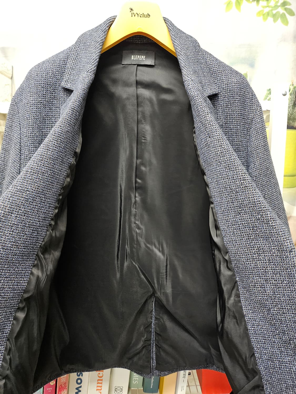 블루페페 여성자켓 77 울자켓 체크 겨울자켓 AD31 상품이미지5