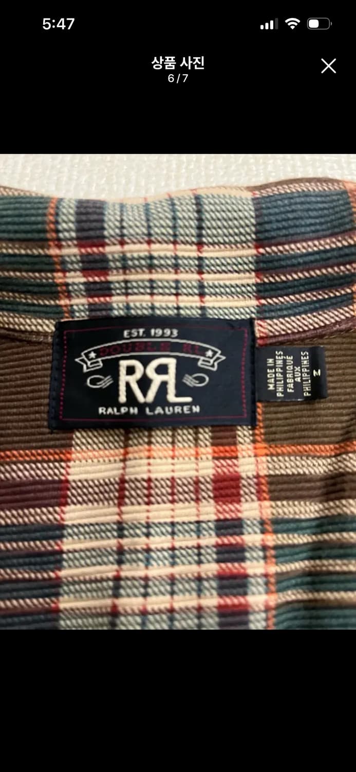 RRL PLAIDS OVER SHIRTS 상품이미지5